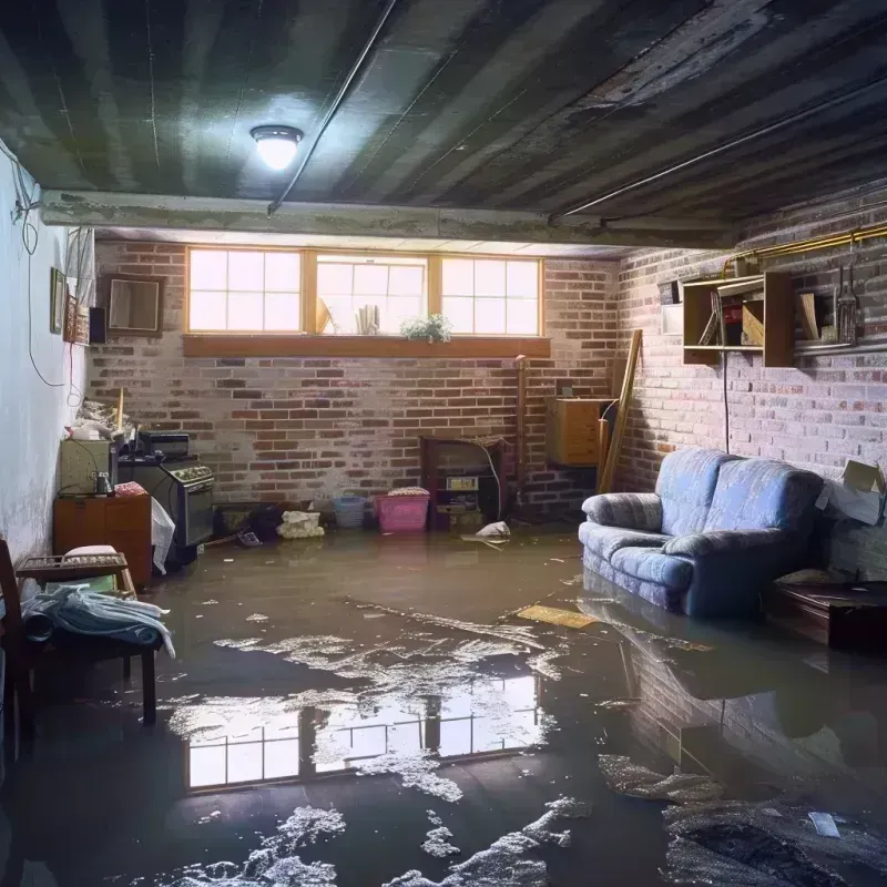 Flooded Basement Cleanup in Bridgeport, CA